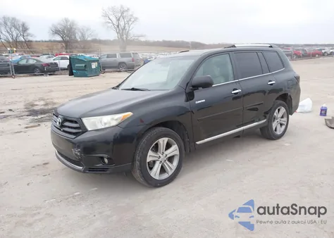 2012 Toyota Highlander Limited V6 z USA, uszkodzony, nr VIN 5TDDK3EH6CS167735